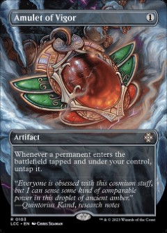 Amulet of Vigor The Lost Caverns of Ixalan- Commander decks Alternate Art
